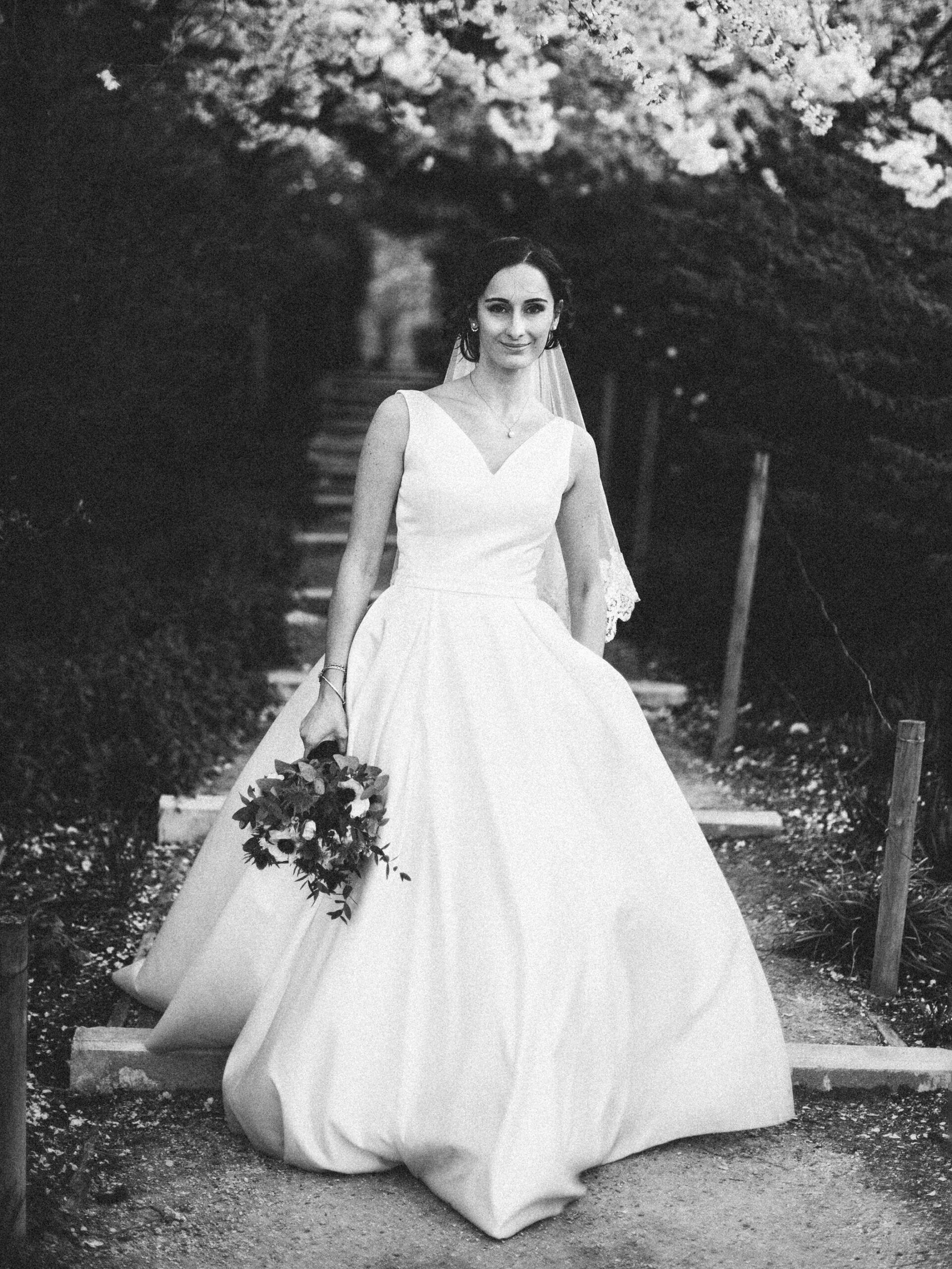 editorial bridal portrait by Destination wedding photographer Chiha Studios