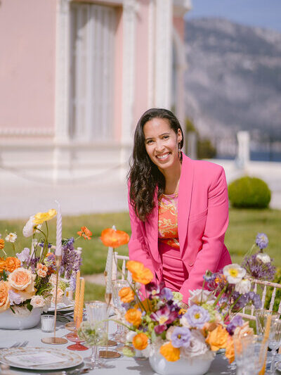 Nyachia Knight is a destination wedding planner in the south of France.