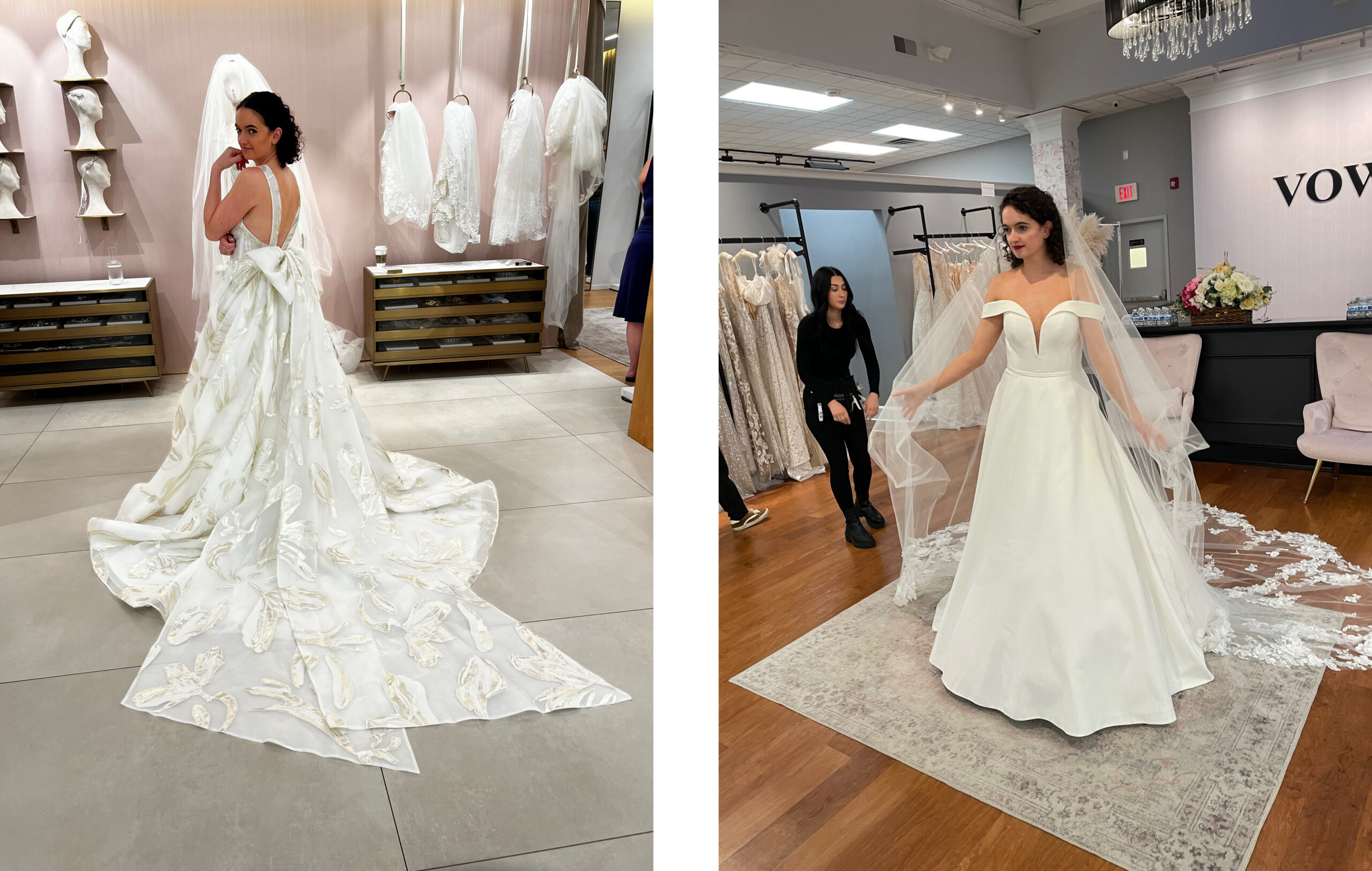 A blog post on my favorite 5 bridal stores in massachusetts